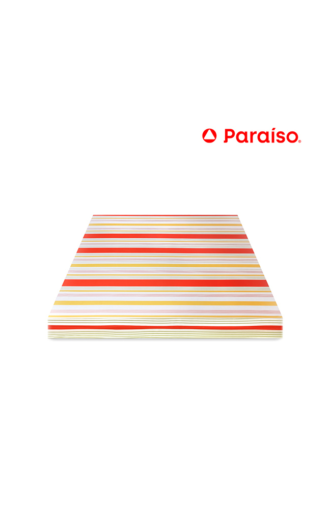 Tiendas EFE Colchón de espuma paraíso primavera 1.5plz 6 colores surtidos oferta