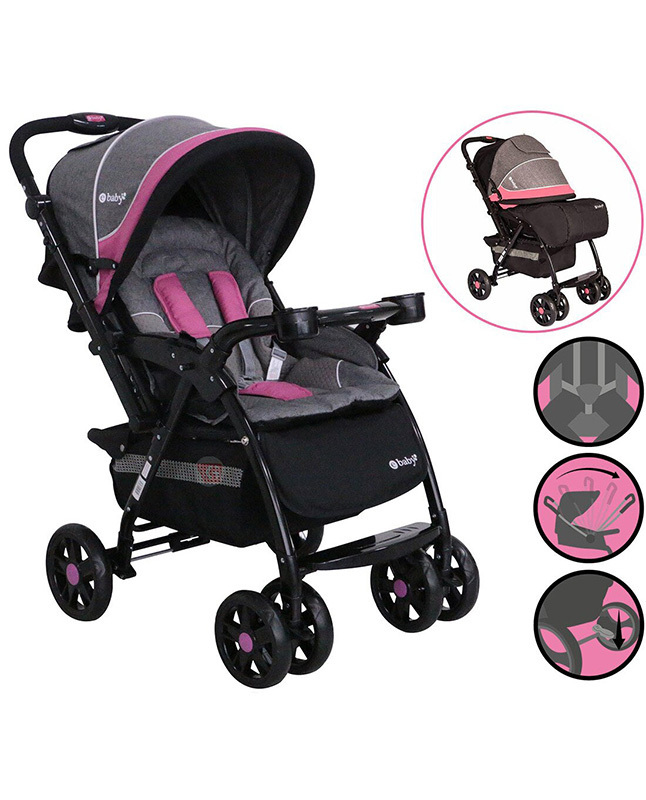 Tiendas EFE Coche yodie rosado 1142rs oferta
