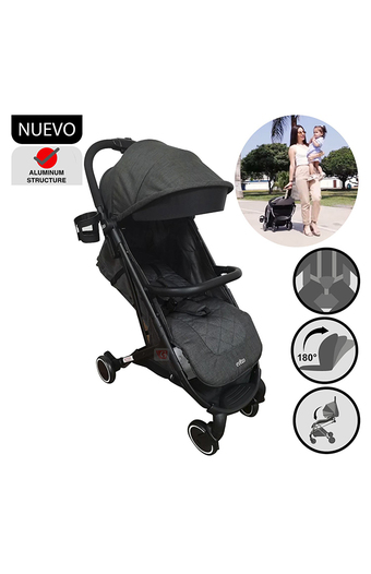 Tiendas EFE Coche de paseo maleta evezo voim negro oferta