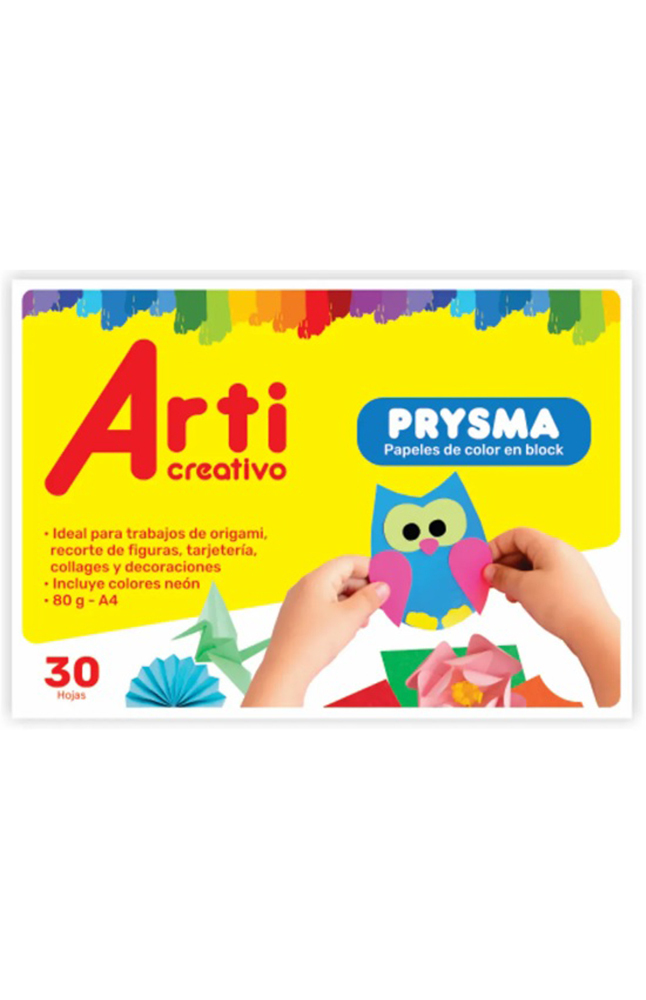 Tiendas EFE Block de papel prysma de 30 hojas arti creativo oferta