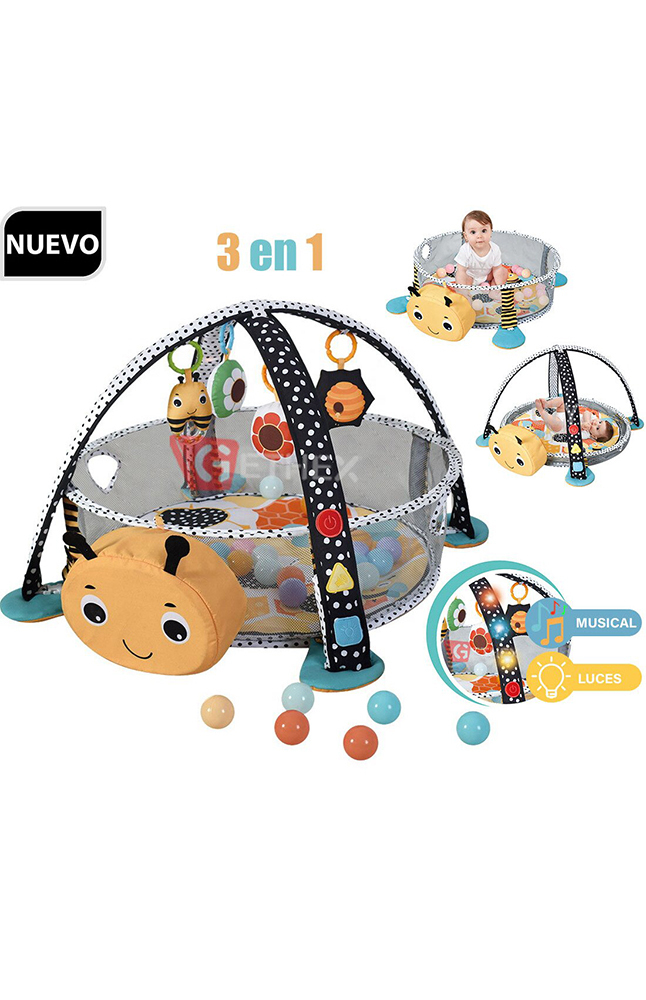 Tiendas EFE Gimansio con luces y pelotas oferta