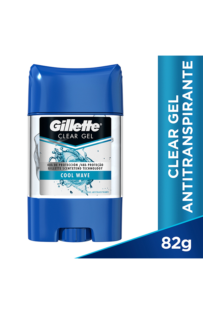 Tiendas EFE Antitranspirante gel 82gr gillette clear cool oferta