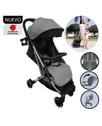 Tiendas EFE Coche de paseo maleta evezo voim gris oferta