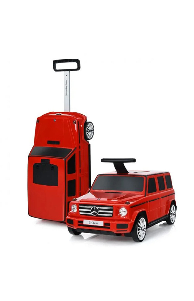 Tiendas EFE Correpasillos 2 en 1 maleta mercedes benz rojo oferta