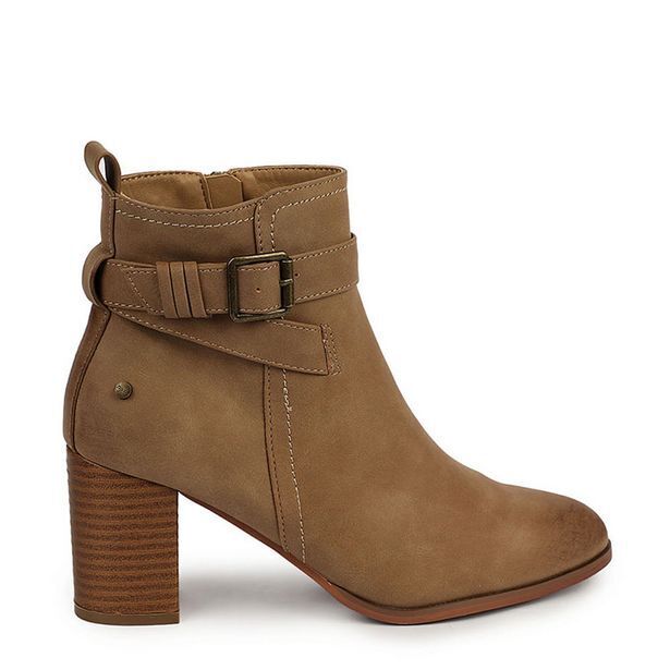 Bata Bata botines casuales para mujer marrón claro oferta