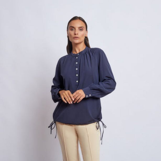 Fina Perú Blusa cisne azul oferta