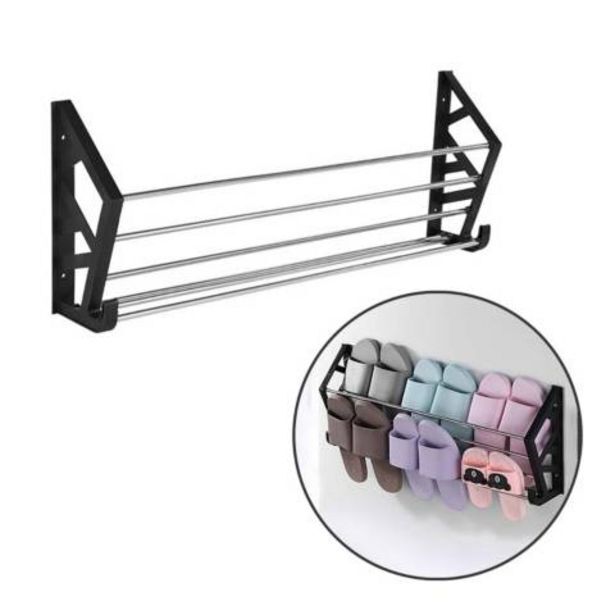 Linio Organizador adhesivo pared zapatos resistente oferta
