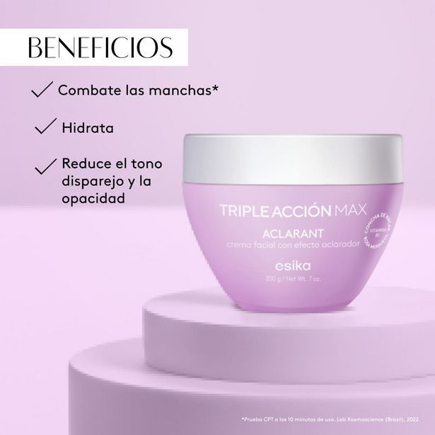 Ésika Set mascarilla facial aclarante + crema de rostro aclarant oferta