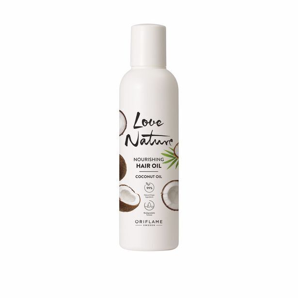 Oriflame Aceite capilar nutritivo con aceite de coco love nature oferta