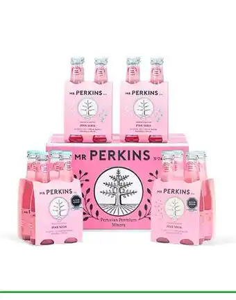 Sumon Licores Mr perkins pink soda 200ml x24und oferta