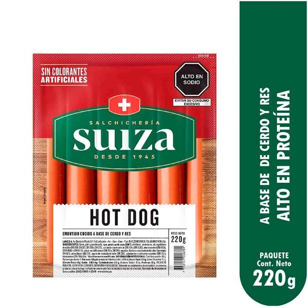 Vivanda Hot dog suiza paquete 220g oferta