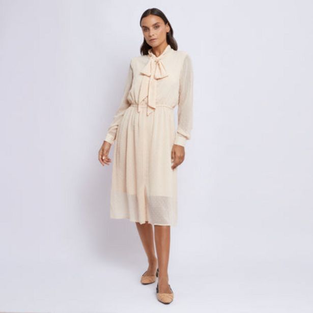Fina Perú Vestido cardy beige oferta