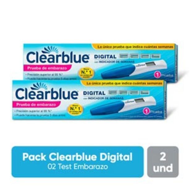 Mifarma Pack clearblue digital test embarazo - 2 un oferta
