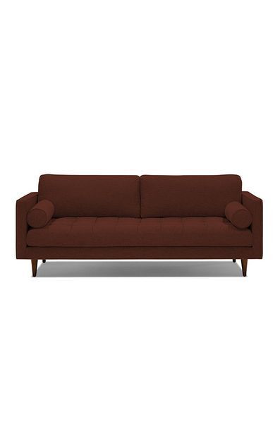 Tiendas EFE Sofá fabiani 3 cuerpos luana marrón oferta