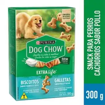 Tottus Snack dog chow sabor pollo para cachorros de 300 g oferta