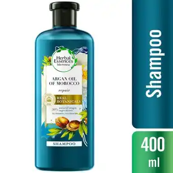 Vivanda Shampoo herbal essences aceite de argán frasco 400ml oferta