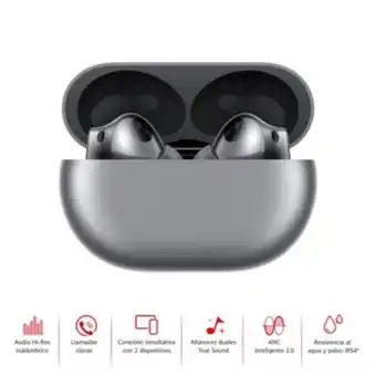 Linio Huawei audífonos bluetooth freebuds pro 2 silver oferta