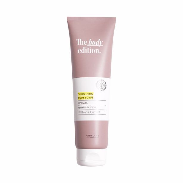 Oriflame Exfoliante corporal suavizante the body edition oferta