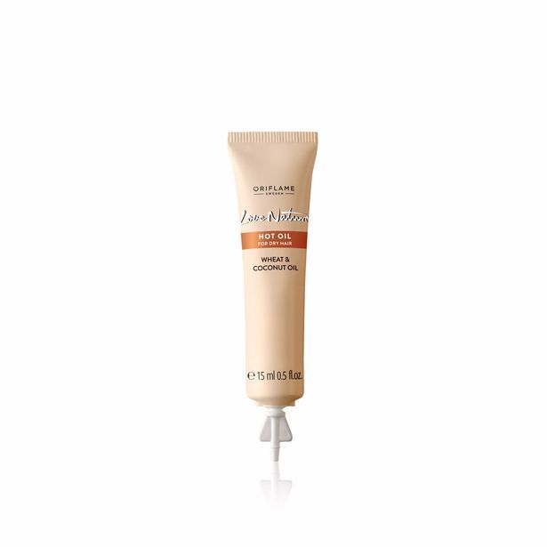 Oriflame Love nature hot oil para cabello seco de trigo y coco oferta