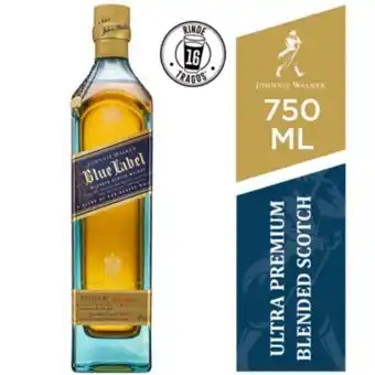 Linio Whisky johnnie walker blue label botella 750ml oferta