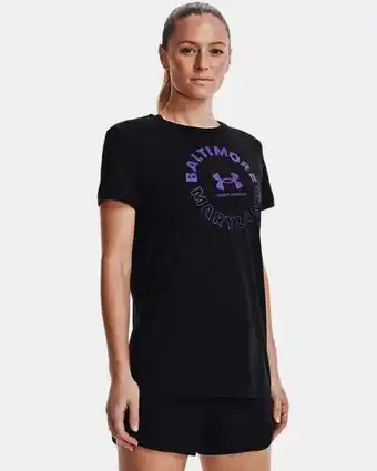 Under Armour Women's ua baltimore city short sleeve oferta