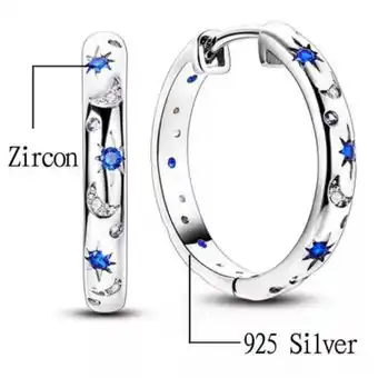 Maestro Pendientes aretes de plata s925 para mujer oferta