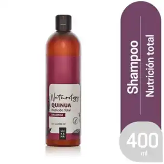 Tottus Shampoo de quinua naturology oferta