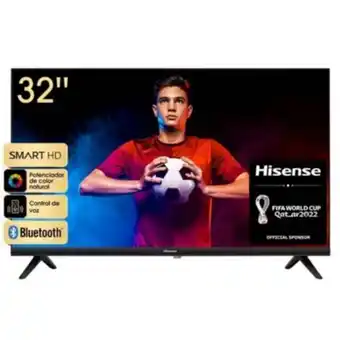 Linio Televisor hisense smart tv 32 led hd 32a4h oferta