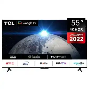 Maestro Televisor tcl google tv 55 4k uhd 55p635 oferta