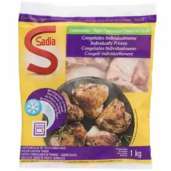 Vivanda Muslos de pollo sadia bolsa 1kg oferta