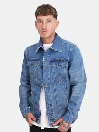 The Box Casaca para hombre wrangler denim anti fit jacket az oferta