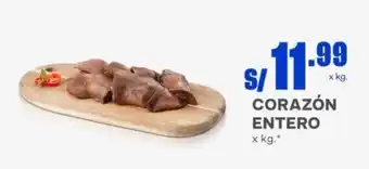 Makro CORAZÓN ENTERO x kg. oferta