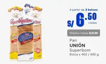 Makro Pan UNIÓN Superbom Bolsa x 465 / 495 g. oferta