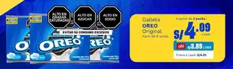 Makro Galleta OREO Original Pack de 6 unids. oferta