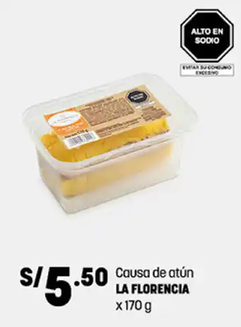 Plaza Vea Causa de atún LA FLORENCIA x 170 g oferta