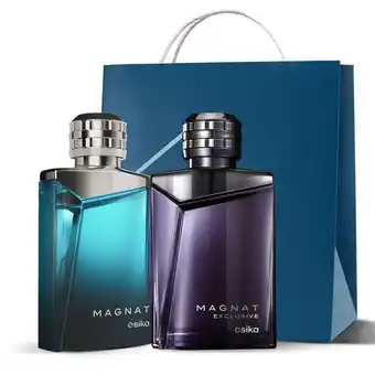 Ésika Set perfumes de hombre magnat + magnat exclusive oferta
