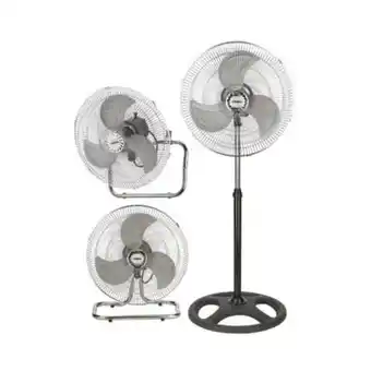 Linio Ventilador prima fs45-904 18 3 en 1 pedestal, pared o mesa 50 watts oferta