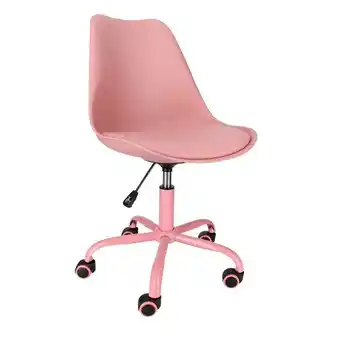 Casaideas Silla escritorio con cojín 48x53x82-93 cm oferta