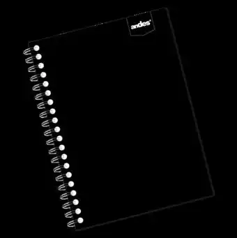 Comercial Li Cuaderno andes espiral a4 andes color (200hjs) rayado oferta