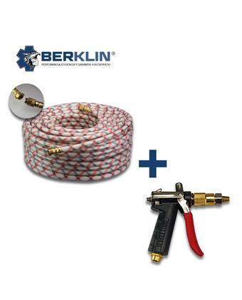 Tiendas EFE Manguera 20m con pistola gatillo berklin oferta