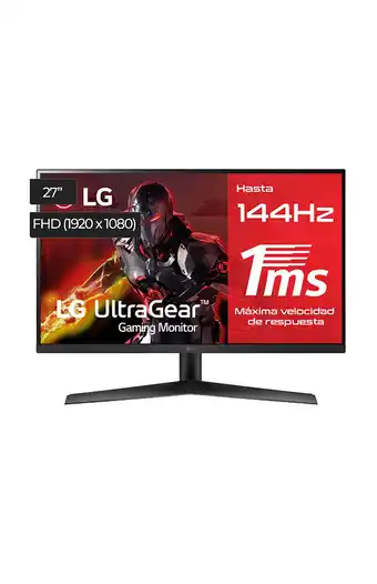 Tiendas EFE Monitor lg 27 fhd 27gn60r-b oferta