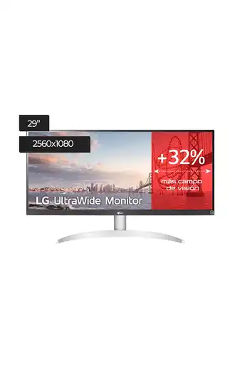 Tiendas EFE Monitor lg 29 wfhd 29wq600-w oferta