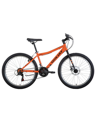 Tiendas EFE Bicicleta goliat aro 24 colca naranja oferta