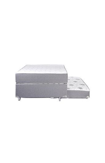 Tiendas EFE Box diván el cisne plus base 1.5plz + box spring + colchón + 2 almohadas f600 + 2 protectores oferta