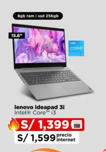 Ripley lenovo ideapad 3i Intel® Core™ i3 oferta