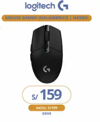 Tiendas EFE logitech G MOUSE GAMER INALÁMBRICO | NEGRO oferta