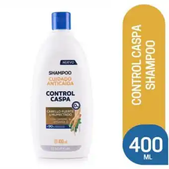 Tottus Shampoo tottus control caspa y cuidado anticaída 400 ml oferta