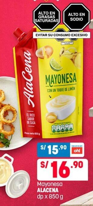 Mayonesa ALACENA dp x 850 g