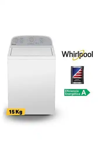 Tiendas EFE Lavadora whirlpool 15kg 4gwtw3000fw oferta