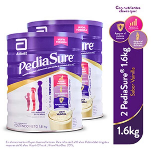 Mifarma Pack pediasure triplesure sabor vainilla 1.6 kg oferta